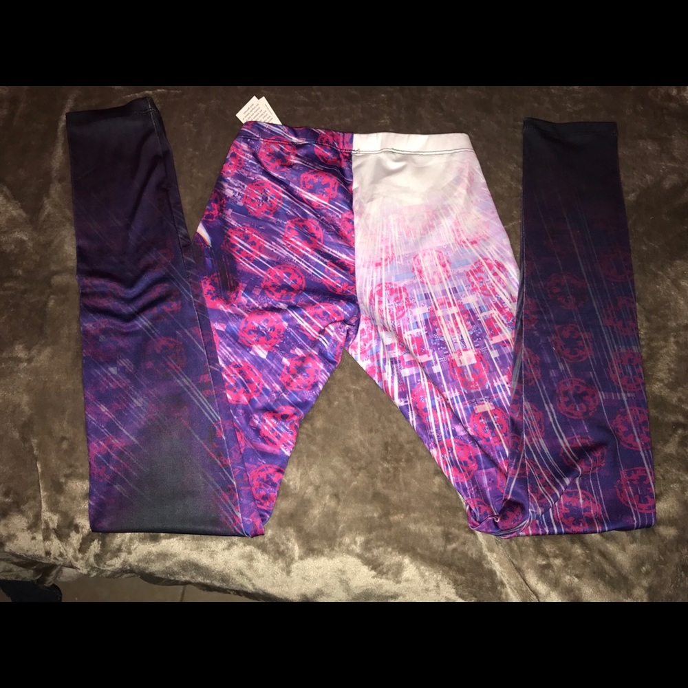 Star Wars Darth Vader Disney Pop Art Leggings NWT - Picture 3 of 4
